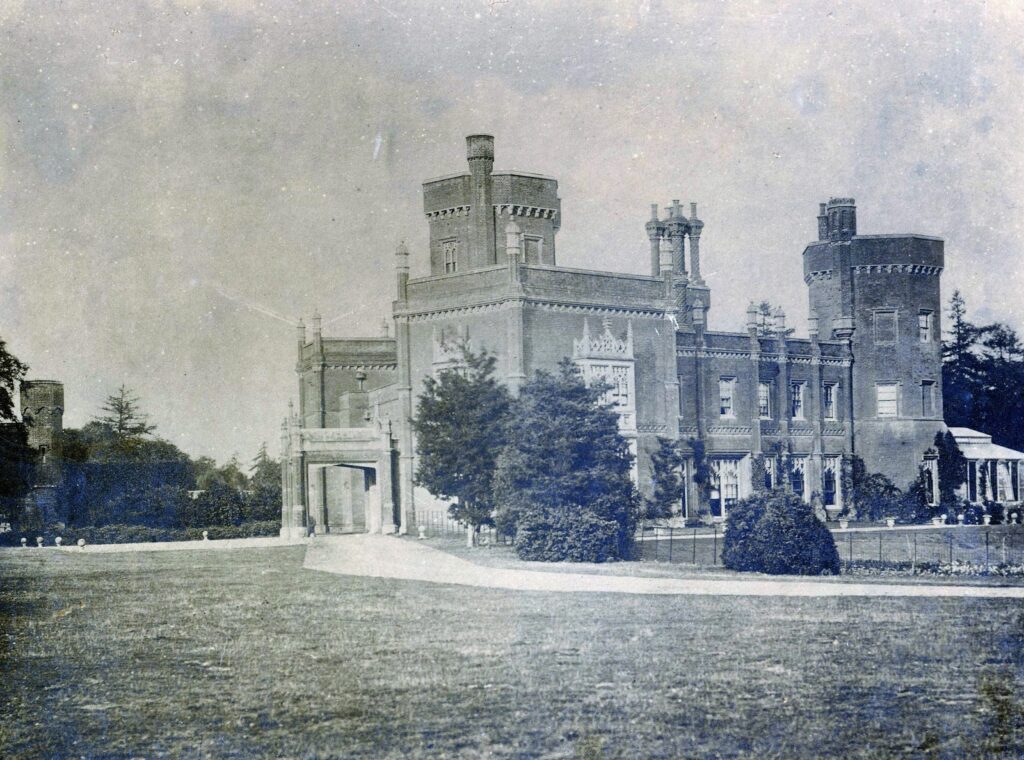 Photo from the Archives showing Rougham Hall
