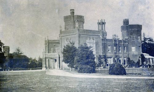 Photo from the Archives showing Rougham Hall